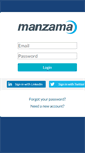 Mobile Screenshot of client.manzama.com